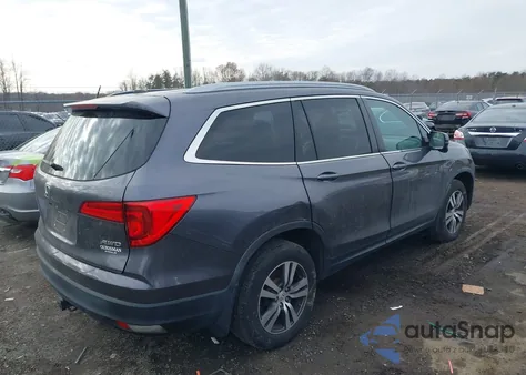 2018 Honda Pilot Ex-L z USA, uszkodzony, nr VIN 5FNYF6H53JB028317